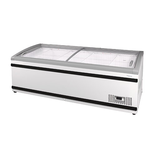 Professional display freezer, 845 l - Automatic defrost and variable speed compressor