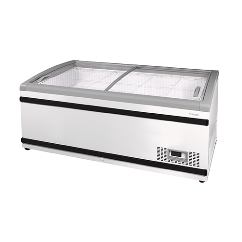 Professional display freezer, 615 l - Automatic defrost