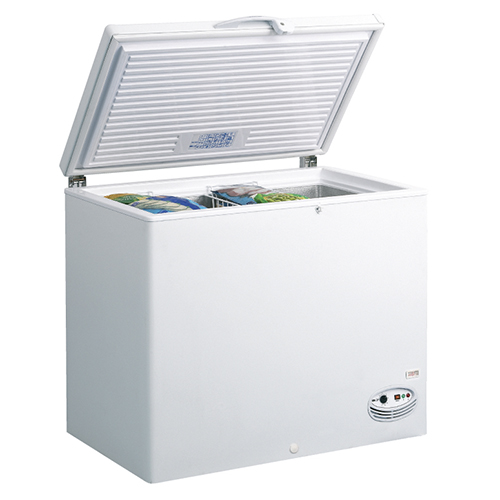 Chest freezer with solid lift-up lid, 362 l
