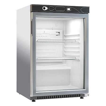 Armário frigorífico expositor +0 / +10 °C, 162 l