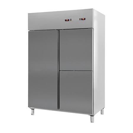 Armário frigorífico misto com um compartimento para peixe, 1050 l + 298 l