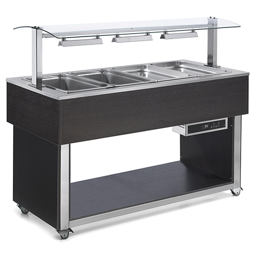 Buffet with heating by hot air, 3x GN1/1
