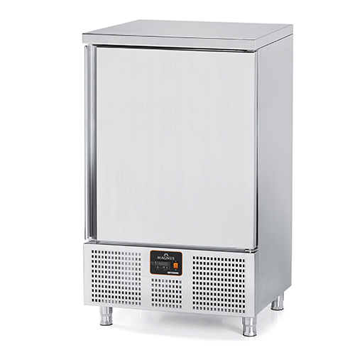 Abatedor de temperatura 10x GN1/1 e 600x400 mm, condensação a ar
