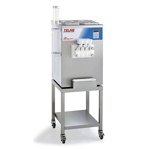 Máquina de gelado semi-frio, 180 cones/h (extração por bomba)