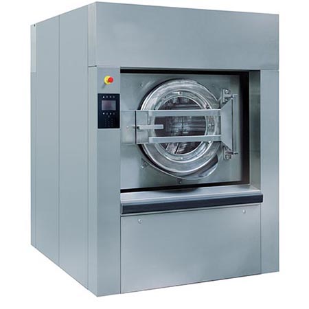 Máquina de lavar ropa alta centrifugación a vapór, 120 kg