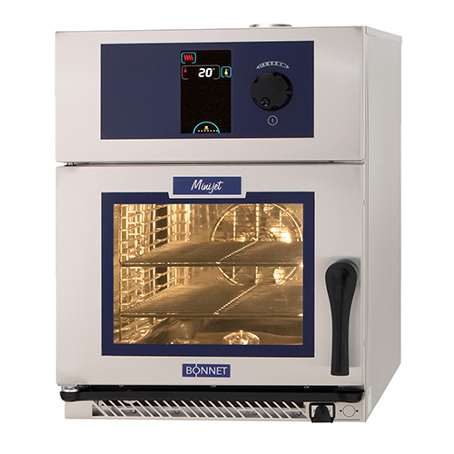 Compact electric combi oven (direct steam)