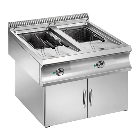 Electric fryer 18+18 l, TOP (wall mounted)