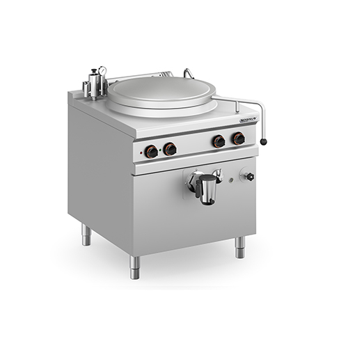 Gas boiling pan, indirect heating, 150 l