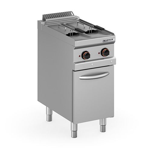 Electric fryer 7+7 l, free standing