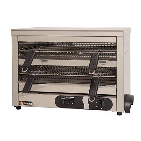 Maxi toaster / Salamandra con capacidad para contenedores GN 1/1