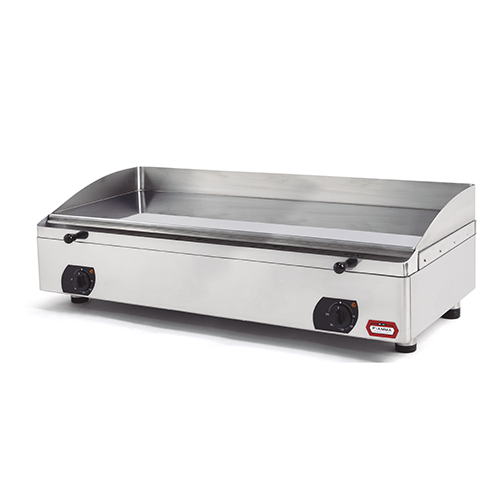Hard chrome electric griddle plate, 955x400 mm