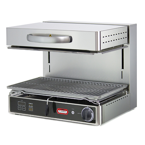 Electric salamander ultra rapid with adjustable upper plate