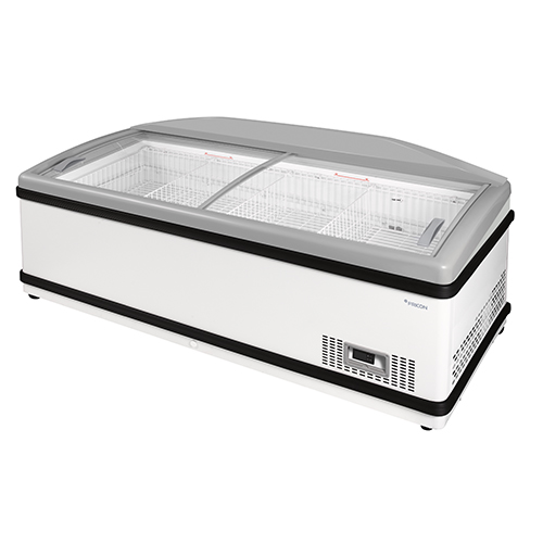 Professional display freezer, 650 l - Automatic defrost