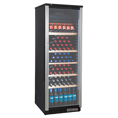 Wine display unit for 72 bottles