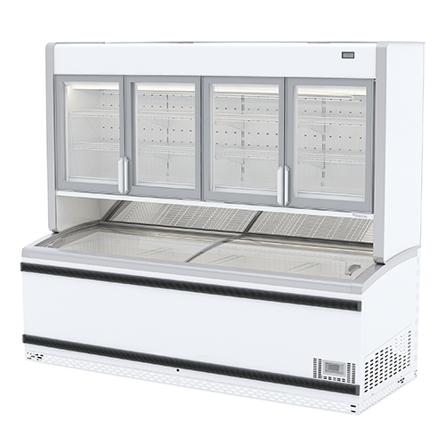 Professional display freezer, 1861 l - Automatic defrost