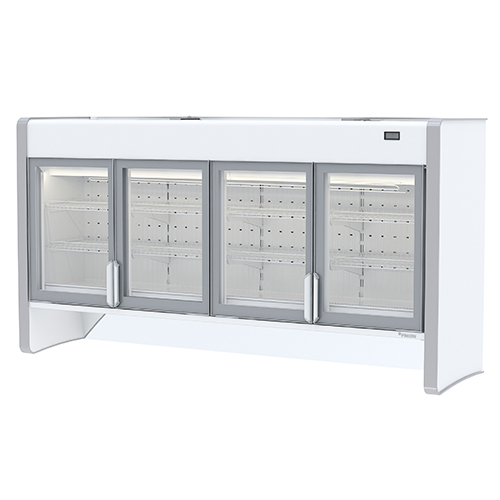 Professional display freezer, 878 l - Automatic defrost