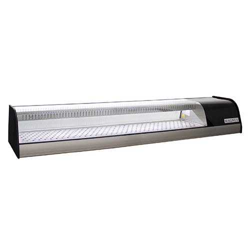 Vitrina de sushi refrigerada, 8xGN1/3