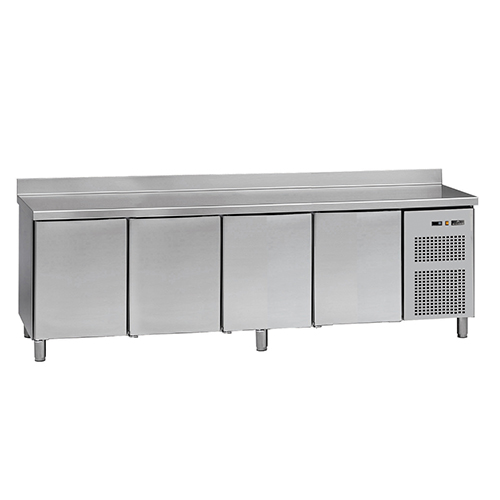 Mesa refrigerada gastronorm con 4 puertas, 617 l