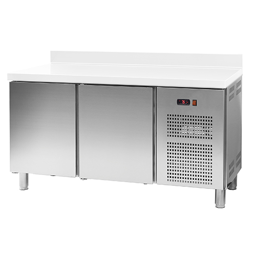 Mesa refrigerada sin cubierta, 255 l