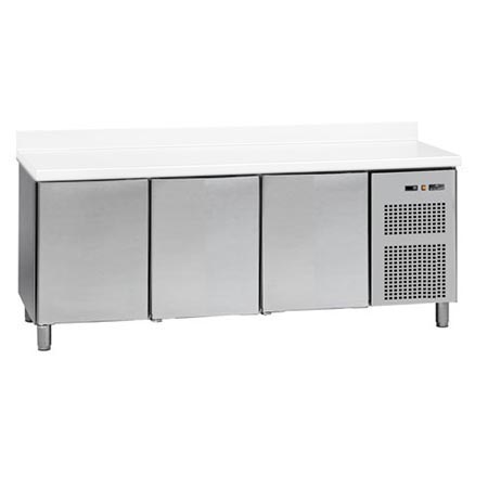 Mesa refrigerada sin cubierta, 395 l