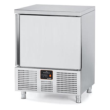 Abatidor de temperatura 8x GN1/1 y 600x400 mm, condensación a aire