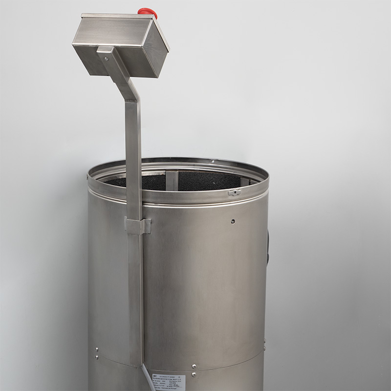 Stainless steel potato peeler 12 kg, single-phase