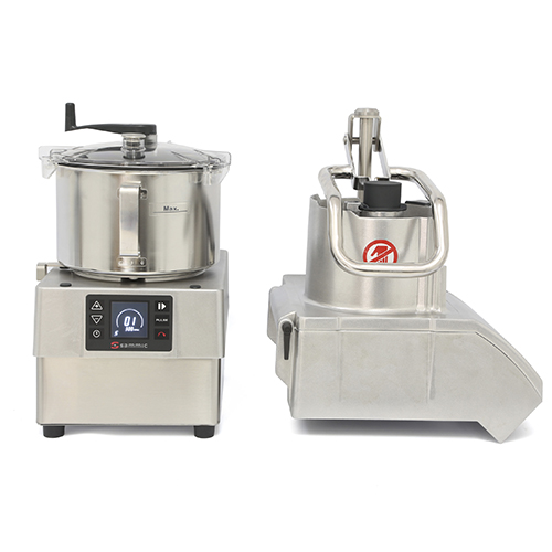 2-1 Vegetable preparation machine (650 kg/h) + cutter with 5.5 l bowl