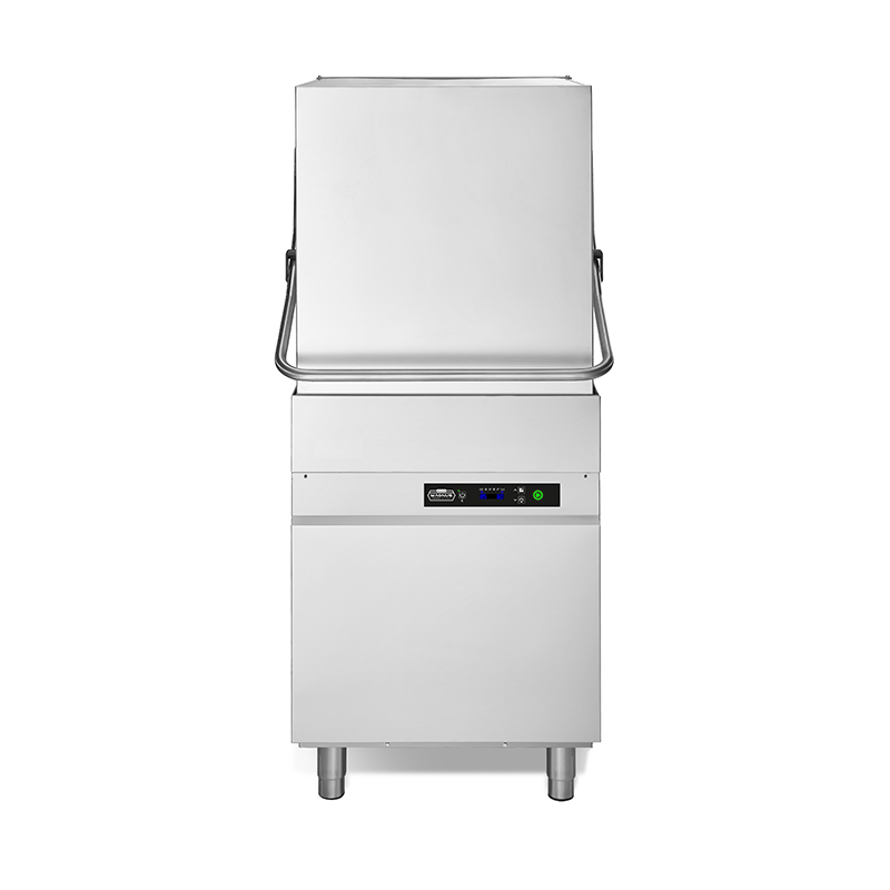 Máquina de lavar louça de capota, cesto 500x500 mm