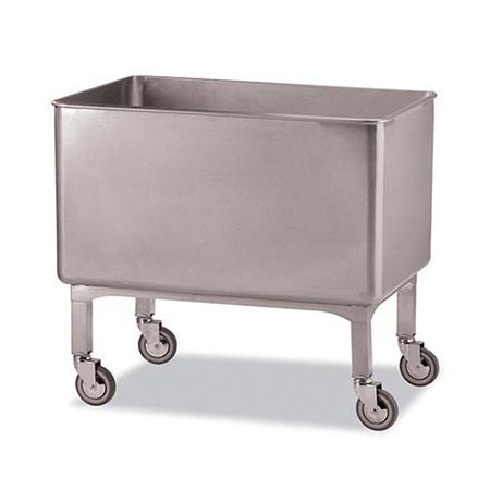 Trolley for wet linen, ± 80 l