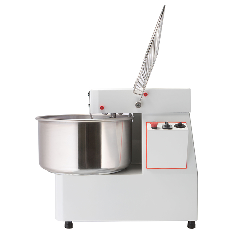 Amasadora espiral con cabeza y cuba fija, 22 l / 18 kg