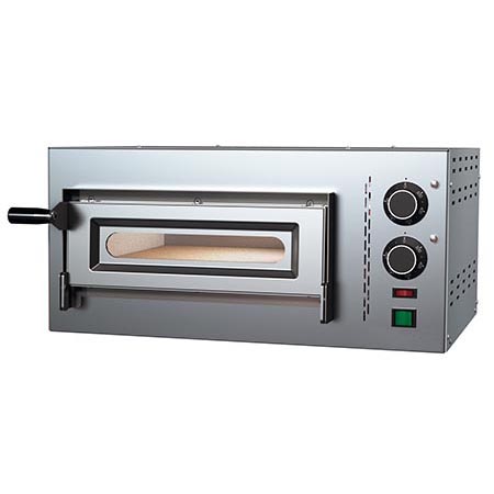 Horno de pizza eléctrico, 1 cámara 350x350x170 mm