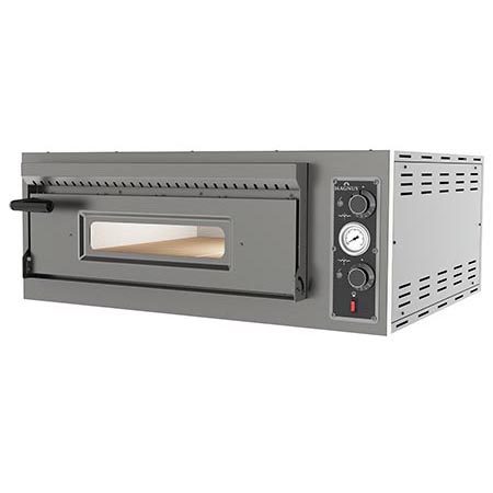 Horno de pizza eléctrico, 1 cámara 700x1050x150 mm