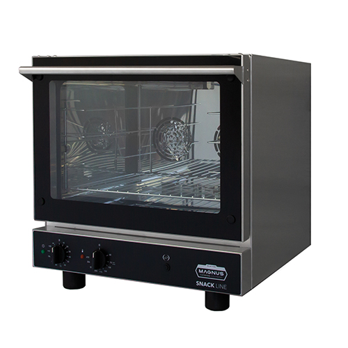 Forno elétrico SNACK com humidificação para tabuleiros 460x340 mm