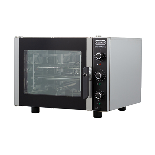 Forno convetor elétrico para gastronomia com humidificação, grill e inversão de marcha, 4x GN 2/3