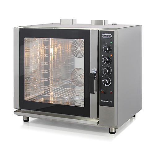 Forno convetor misto a gás, 7xGN1/1 e 60x40