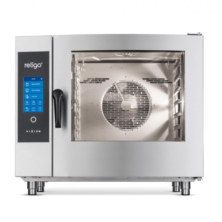 Electric combi oven, 6x GN1/1