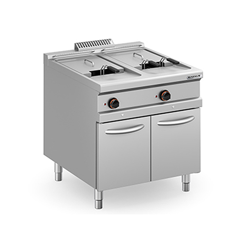 Freidora eléctrica 20+20 l, mueble