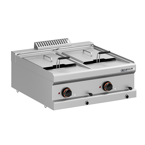 Electric fryer 12+12 l, countertop