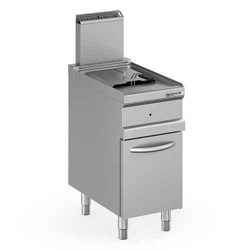 Gas fryer 14 l, free standing