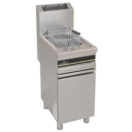 Gas standing fryer, 15 l