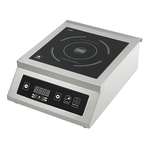 Induction cooker with touch control, countertop