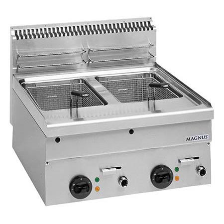 Electric fryer 10+10 l, countertop