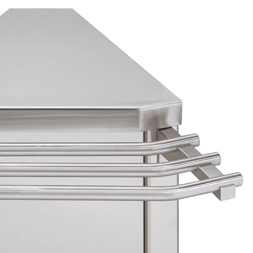 Tray slide, external angular, 45º