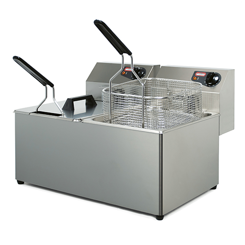 Electric fryer 5+5 l, countertop