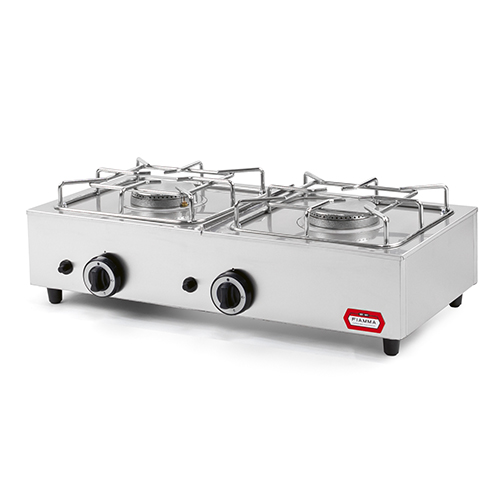 2 Burners gas stove, countertop