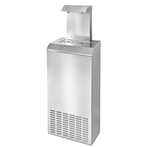 Fuente de agua manual en acero inox de gran caudal