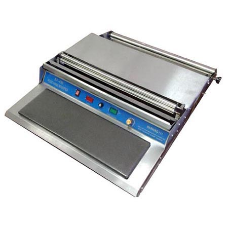Máquina de envasado manual (envolver) con la base caliente