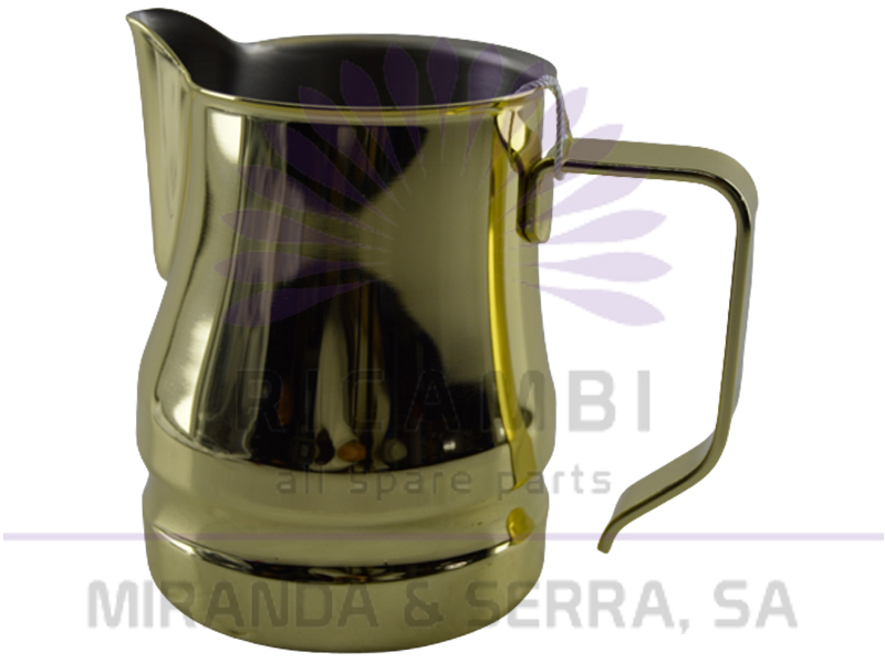 Milk Pitcher 0.5 l chrome gold