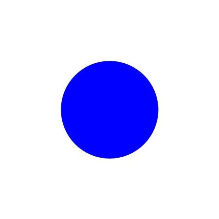 Blue disc