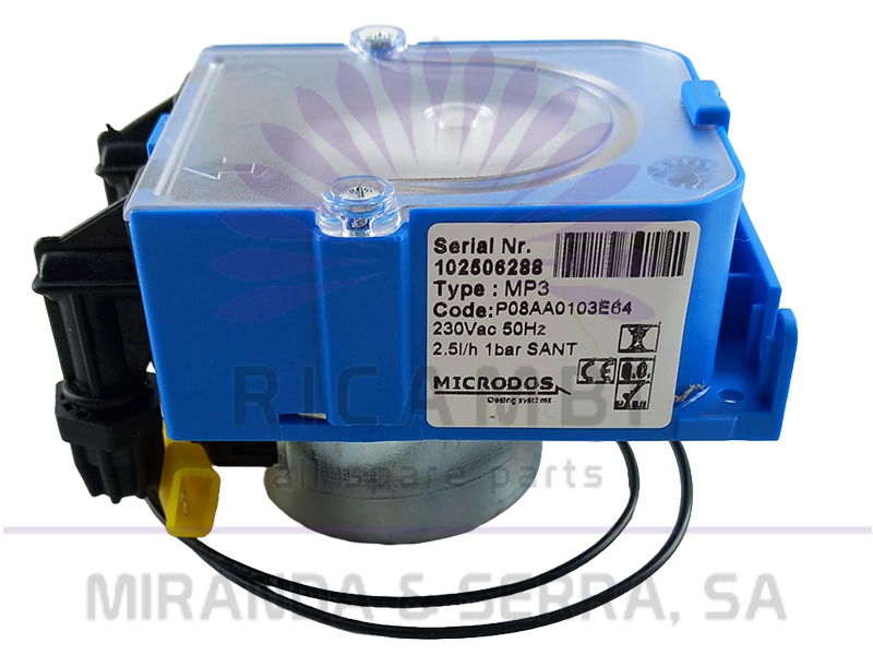 Bomba Detergente 2,5 lt/h (8380-0207)